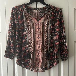 Mason & Belle Boho Top
